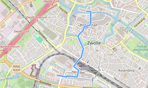 Route map