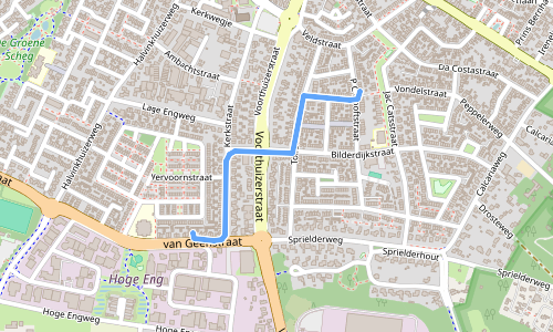 Route map