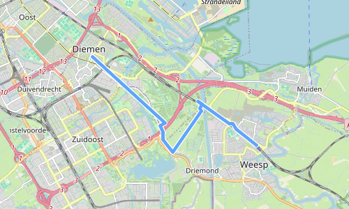 Route map