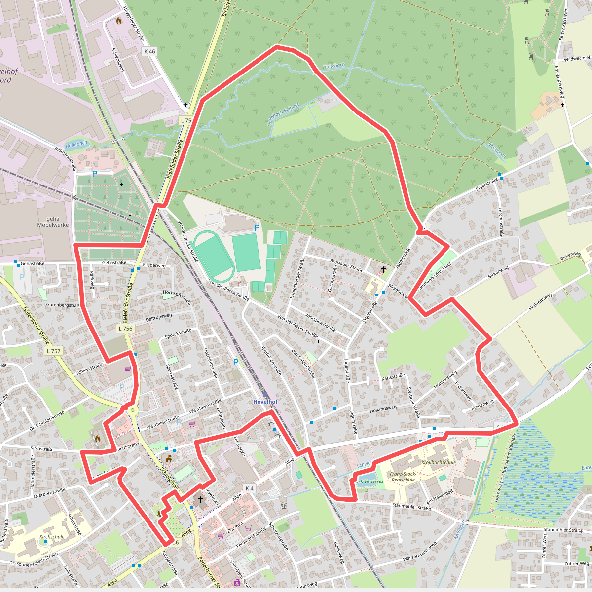 Historischer Wanderweg Hövelhof