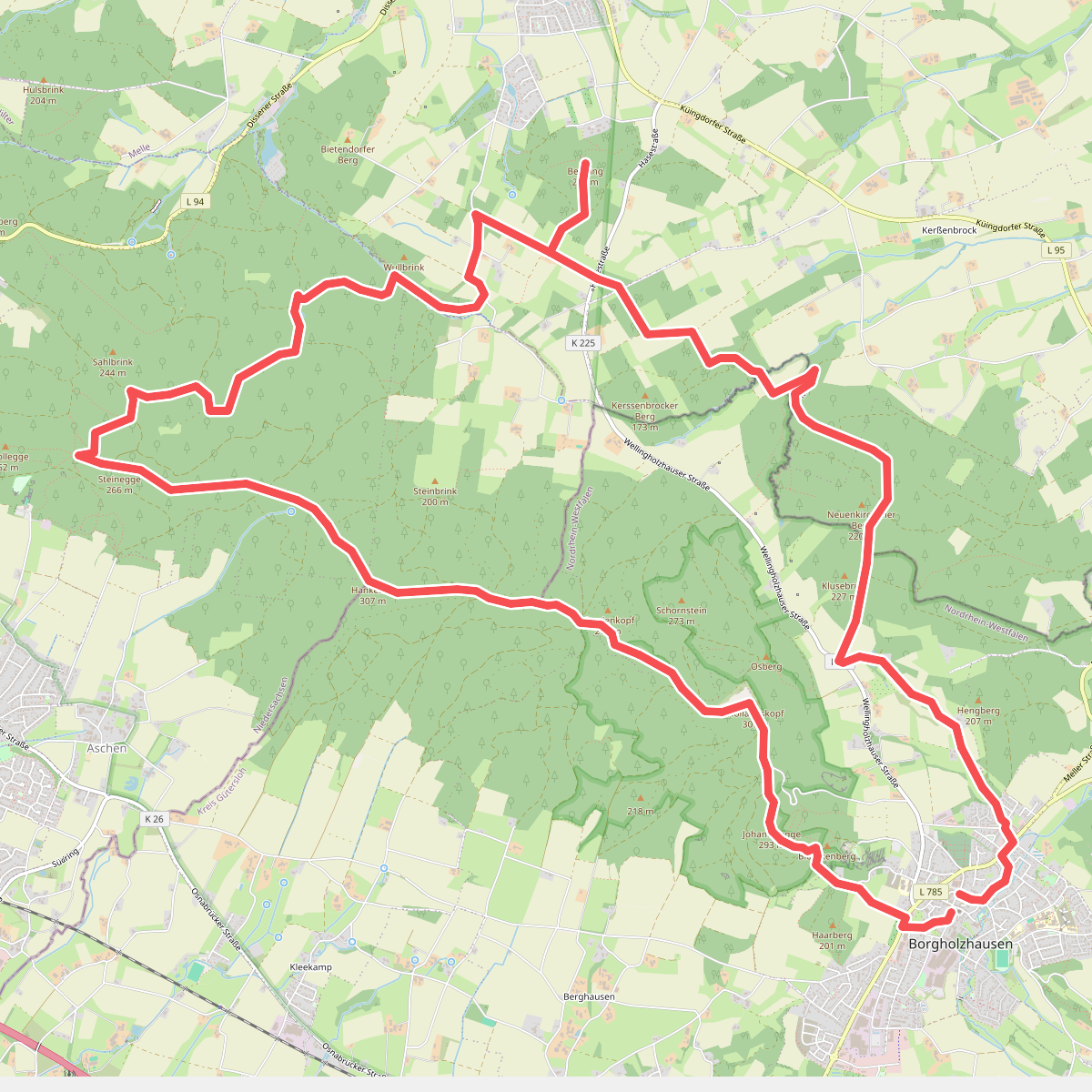 Hermannshöhen Tourtip 07: Van bronnen en stenen