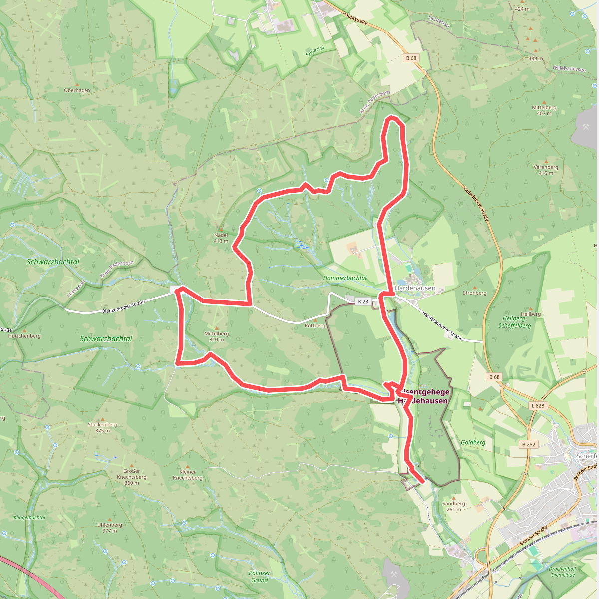 Hermannshöhen Tourtip 18: "KlimaErlebnisRoute" Hardehausen