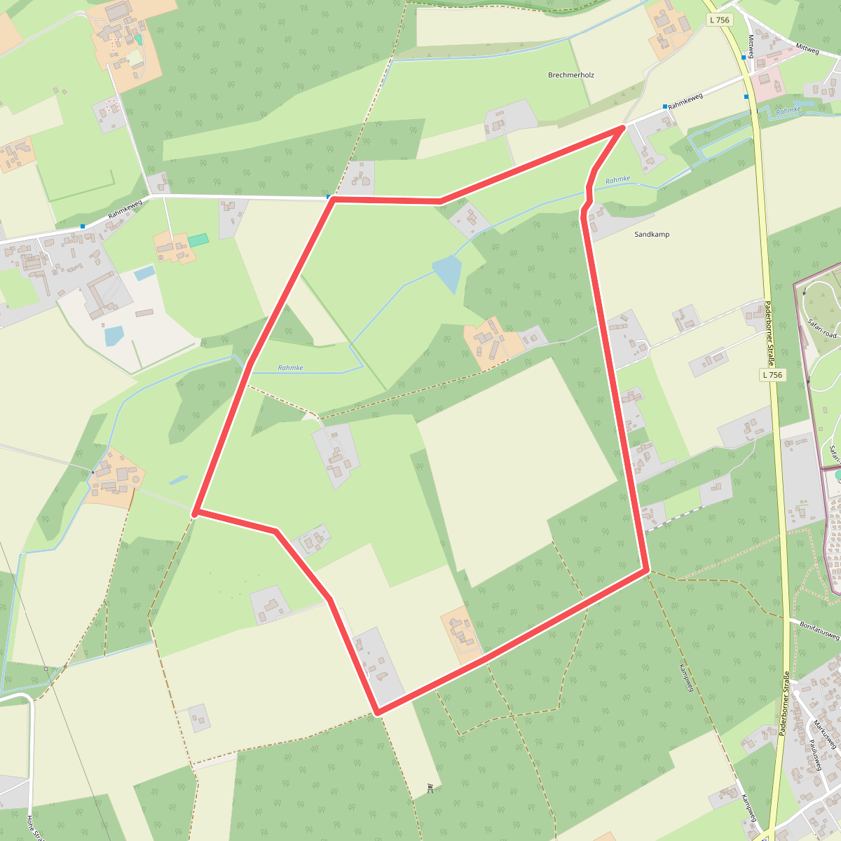 B2: klootschieten bij de Stallfeld in Stukenbrock (ID 14226427)