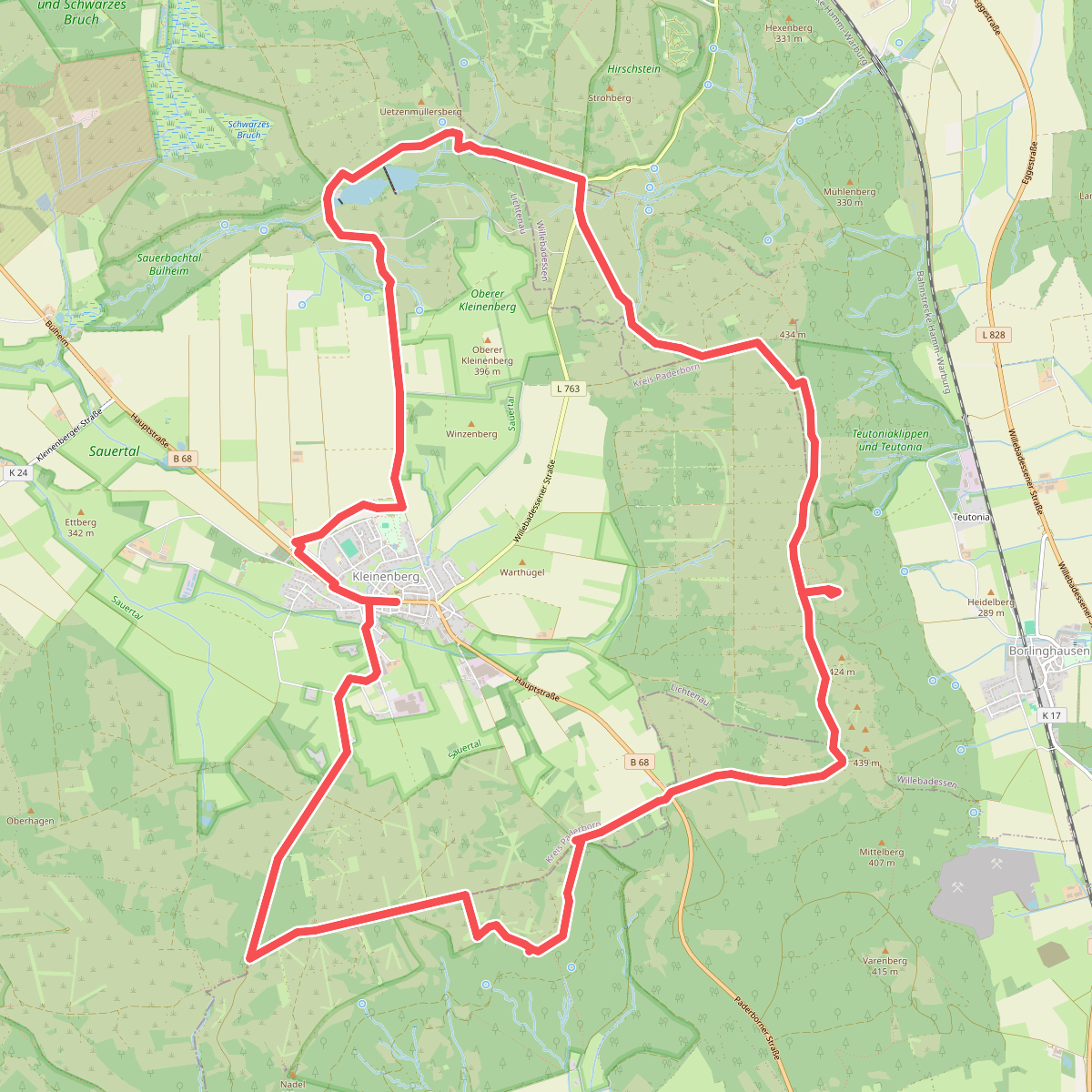 Hermannshöhen Tourtip 16: Wilderer-wandelweg