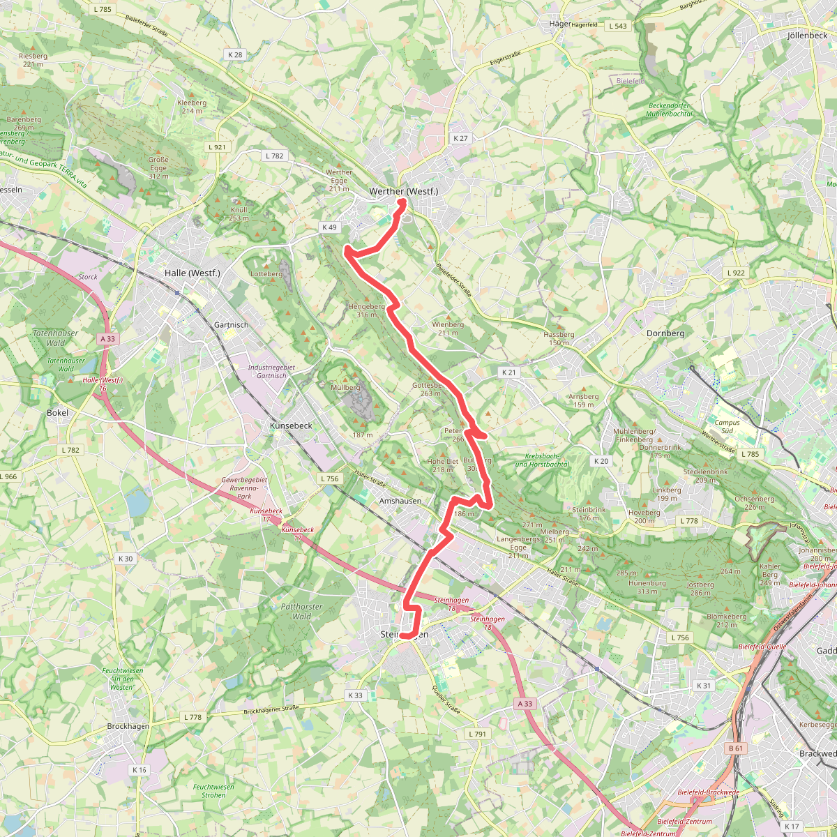 Weg für Genießer - Etappe Steinhagen-Werther