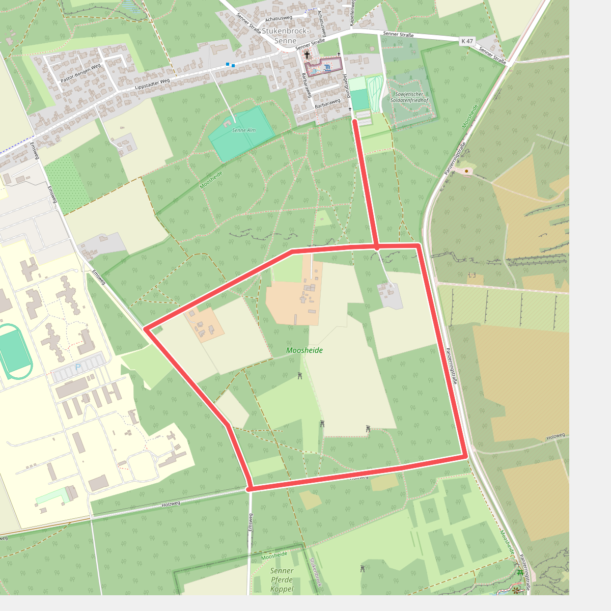 B1: klootschieten in Stukenbrock-Senne bij de Ems-Erlebniswelt