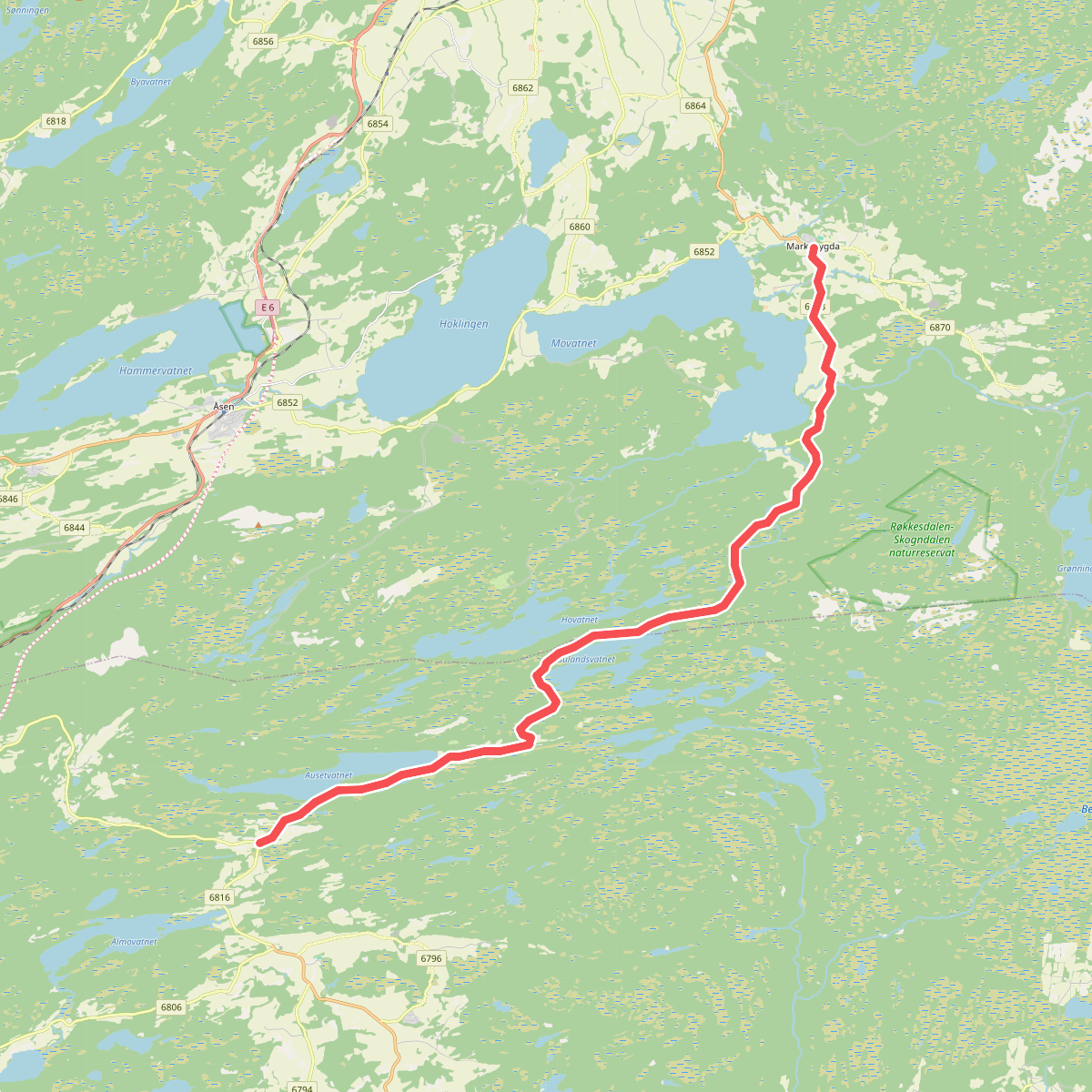 Markabygda - Borås · St. Olavsleden etappe 25