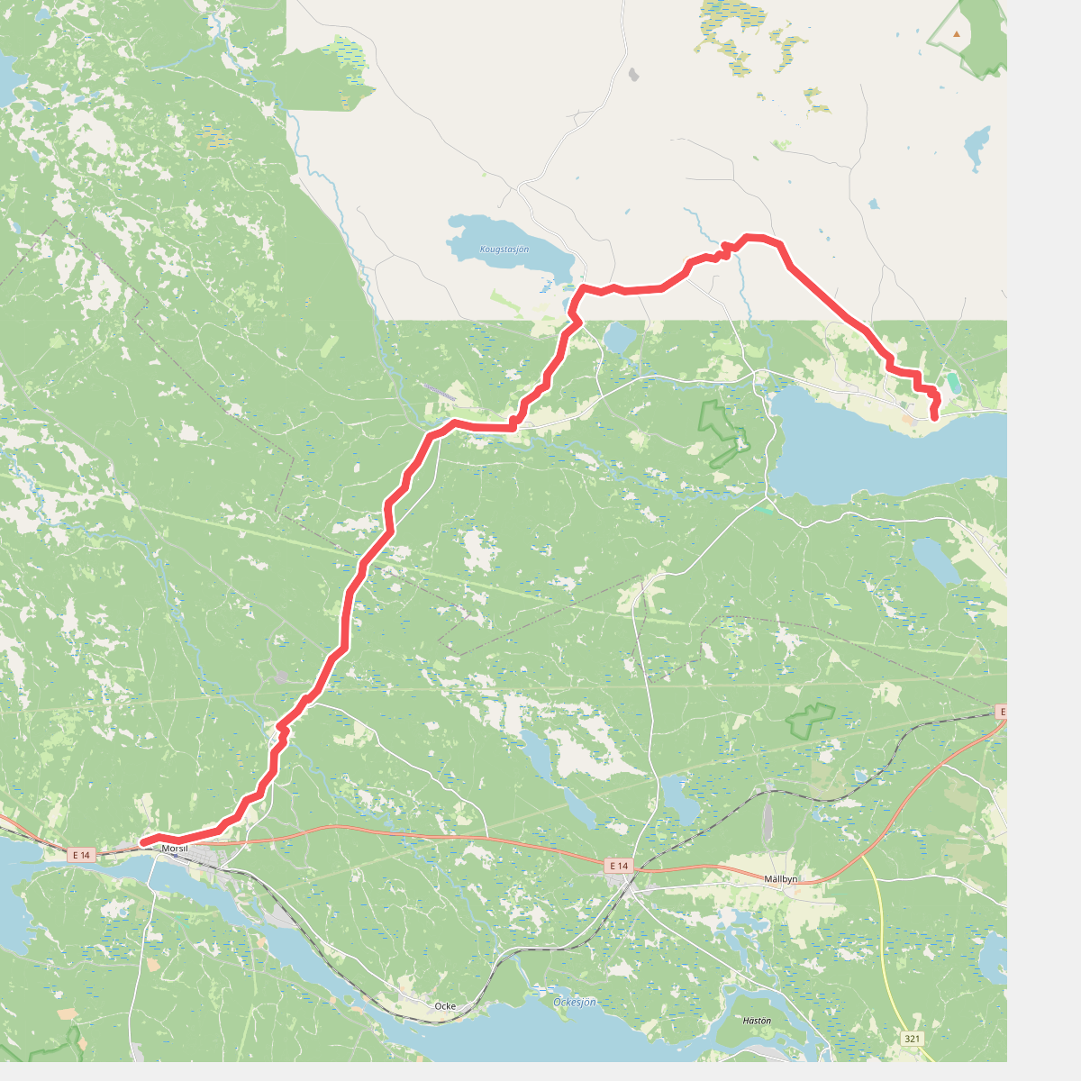 Alsen - Mörsil, vandring · St. Olavsleden etappe 14