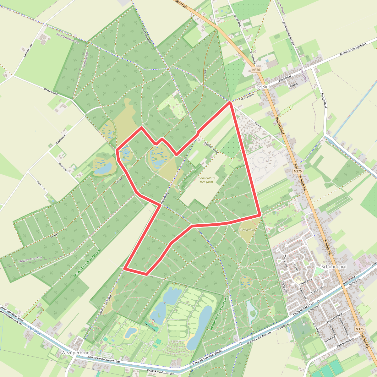 Rondje sleenerzand