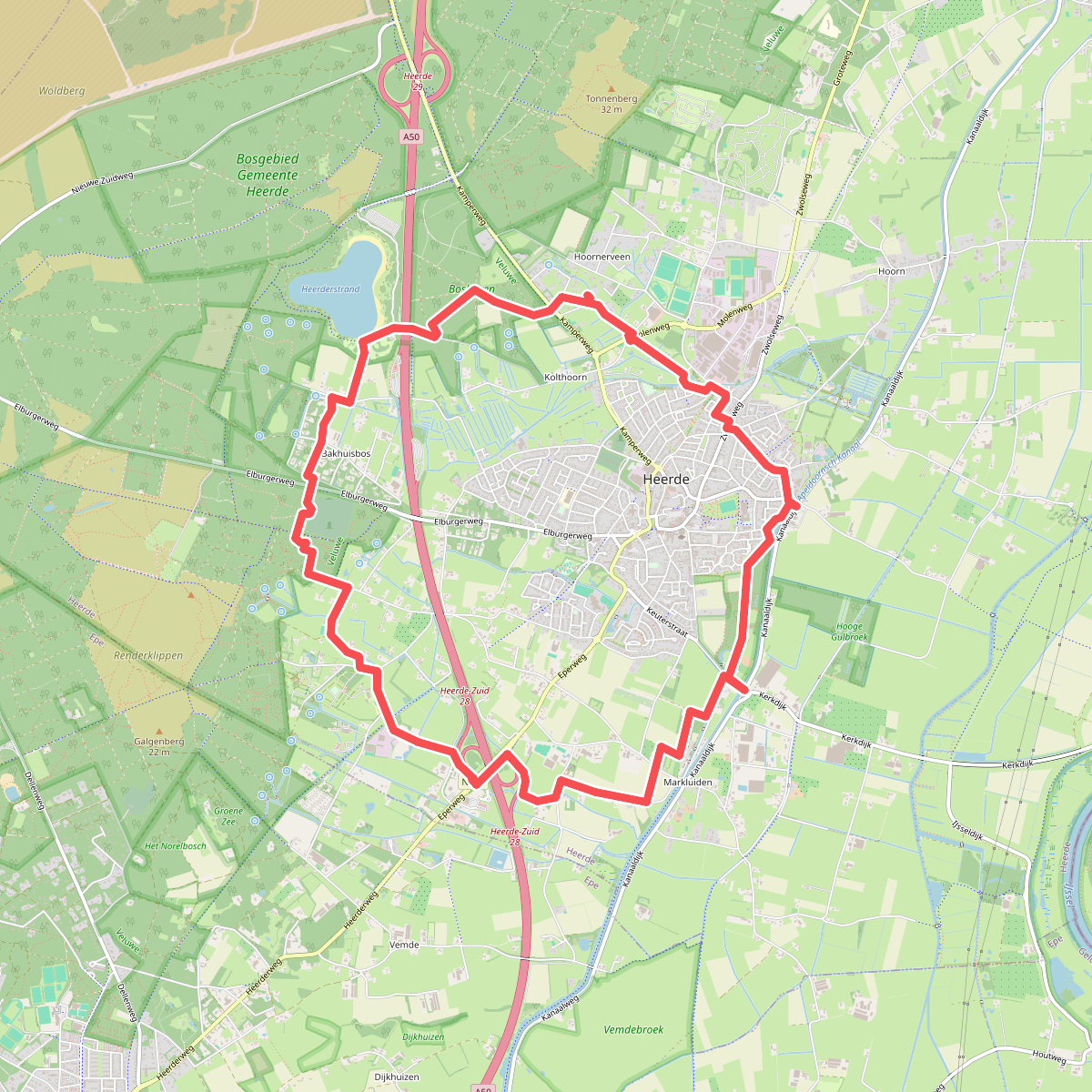 Training 10K wandelen