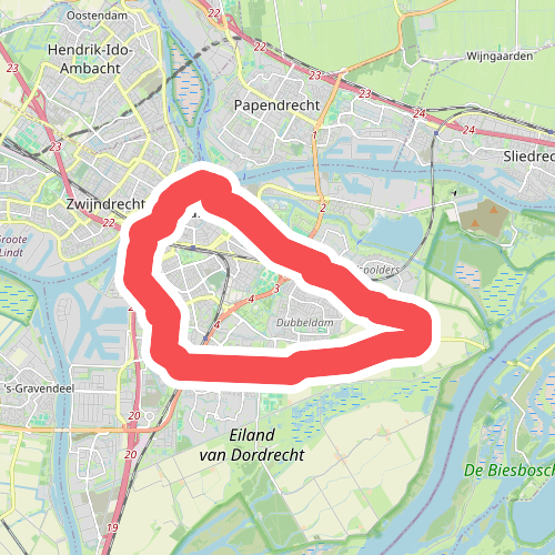 Rondje zuidendijk/noordendijk