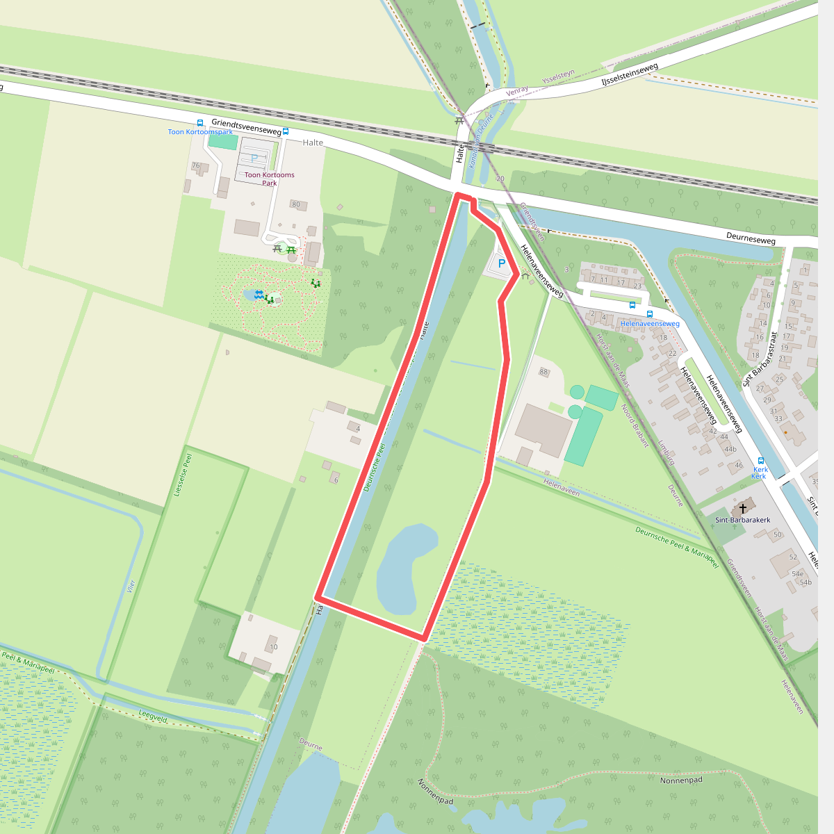 Wandelroute Zon over de Peel pad