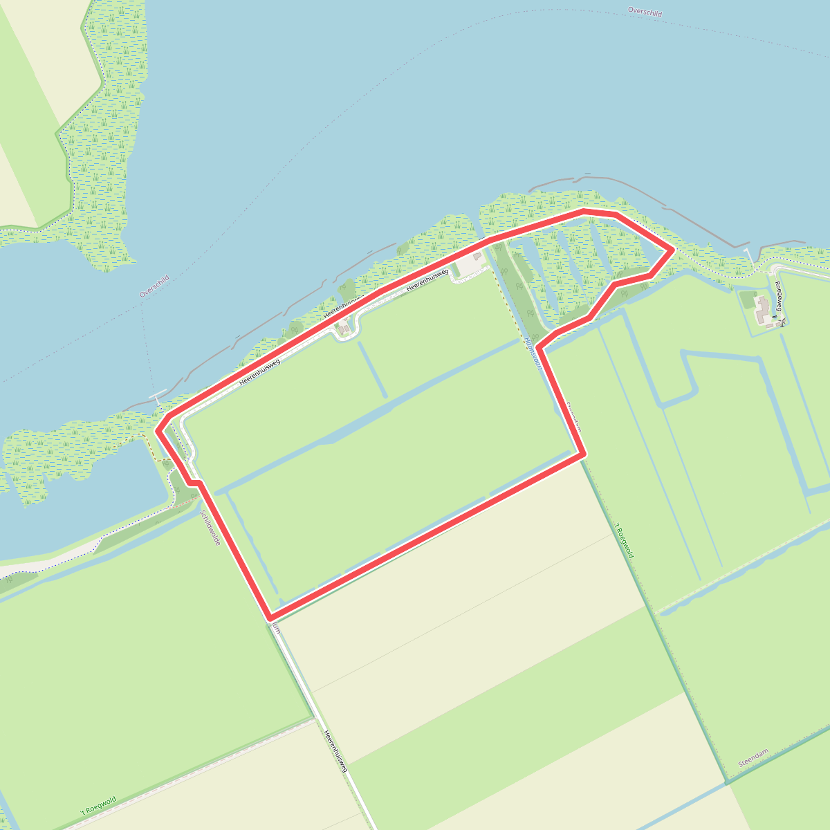 Wandelroute Haansvaart