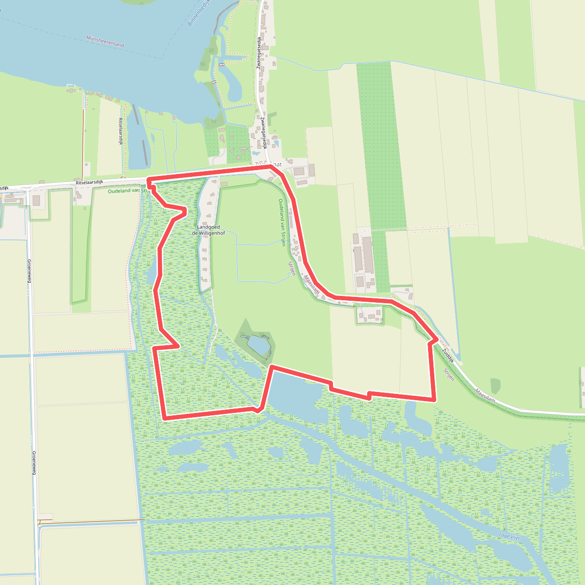Wandelroute IJsvogel
