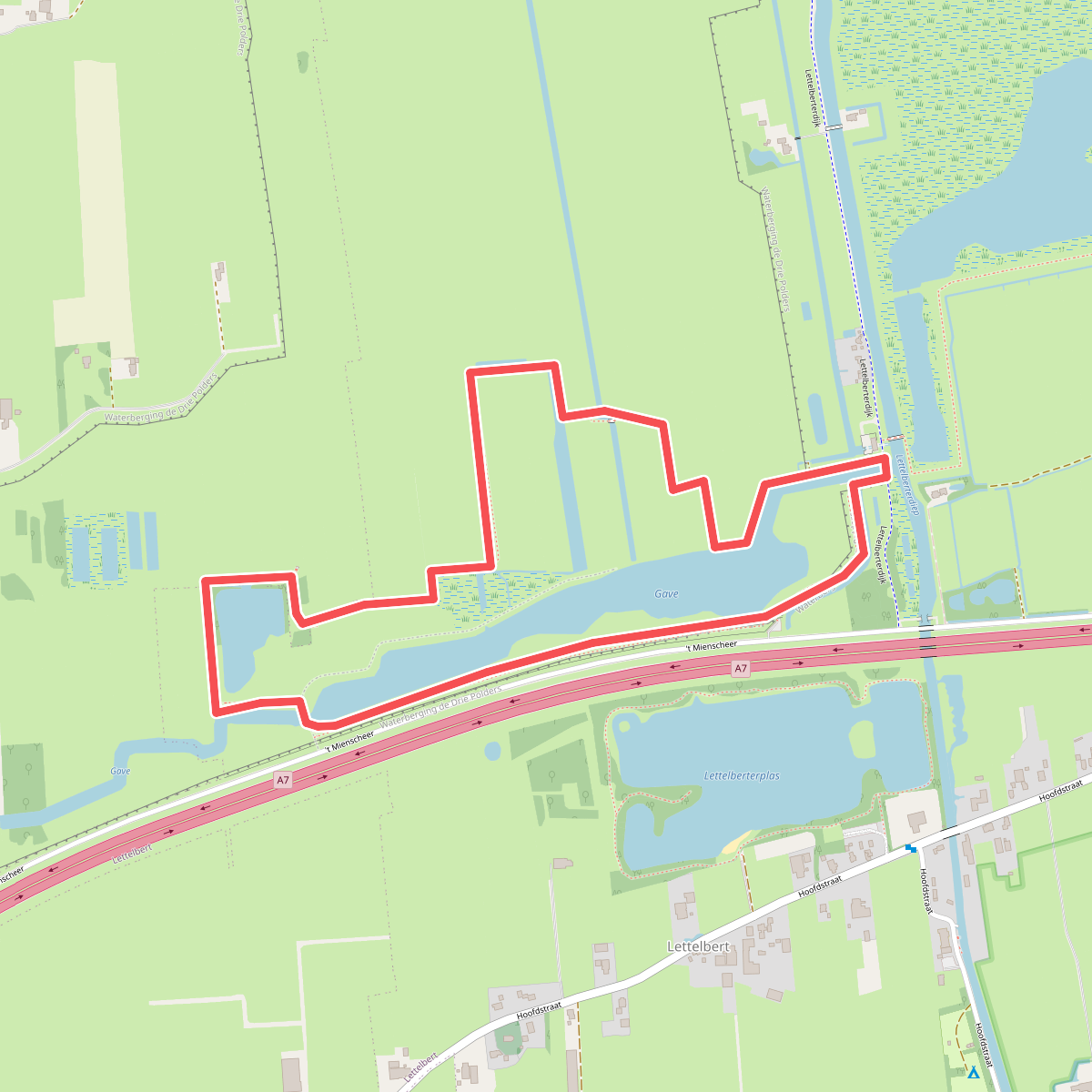 Wandelroute De Drie Polders