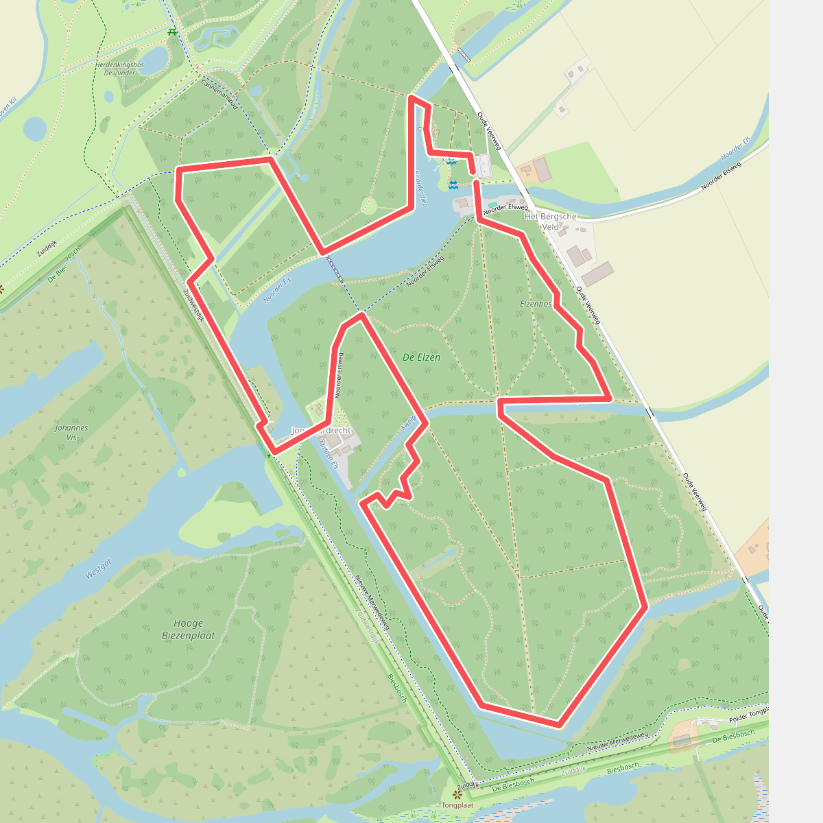 Wandelroute De Elzen
