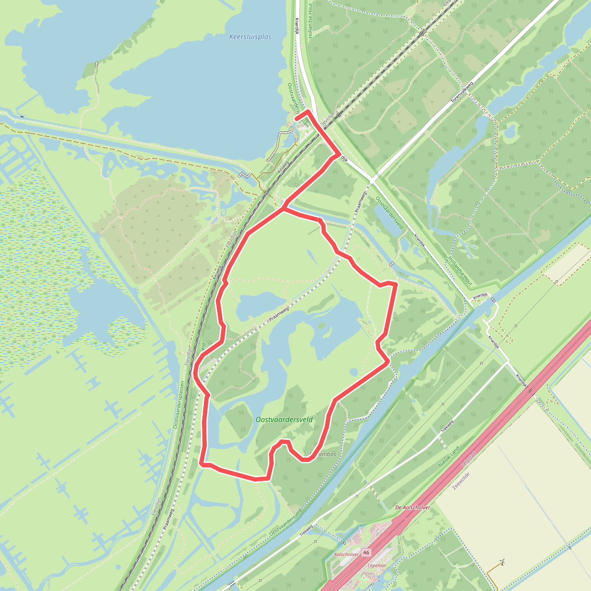 Wandelroute 't Lange pad