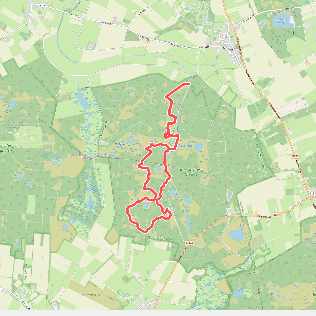 Wandelroute Sprokkelspoor