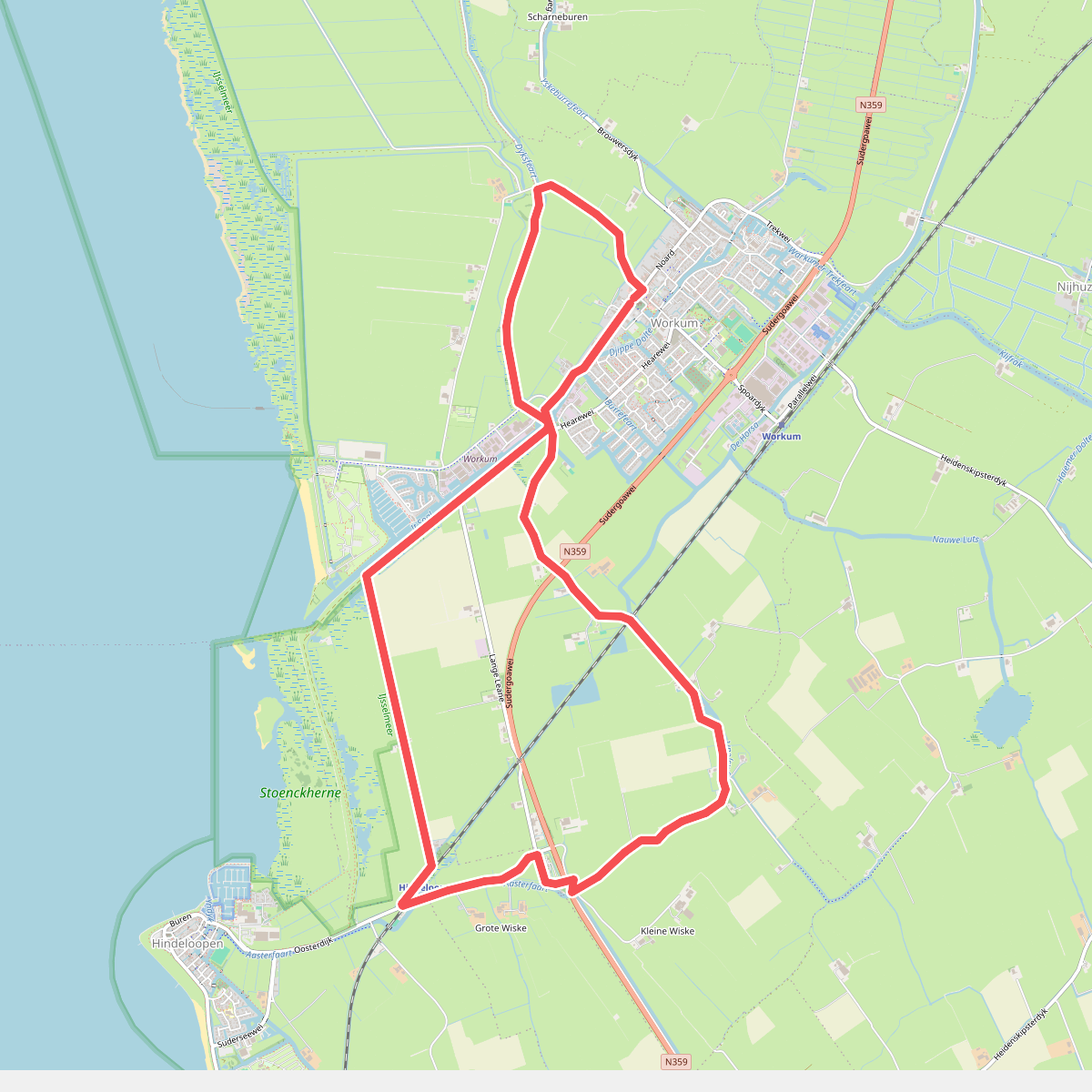 Workum - Vespers · St. Odulphuspad etappe 18