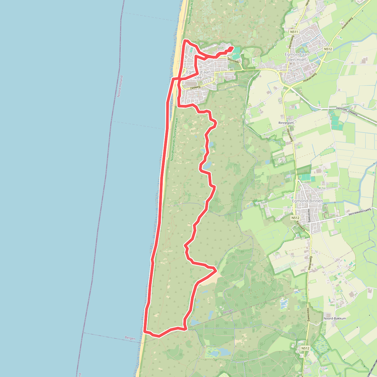Egmond wandelmarathon