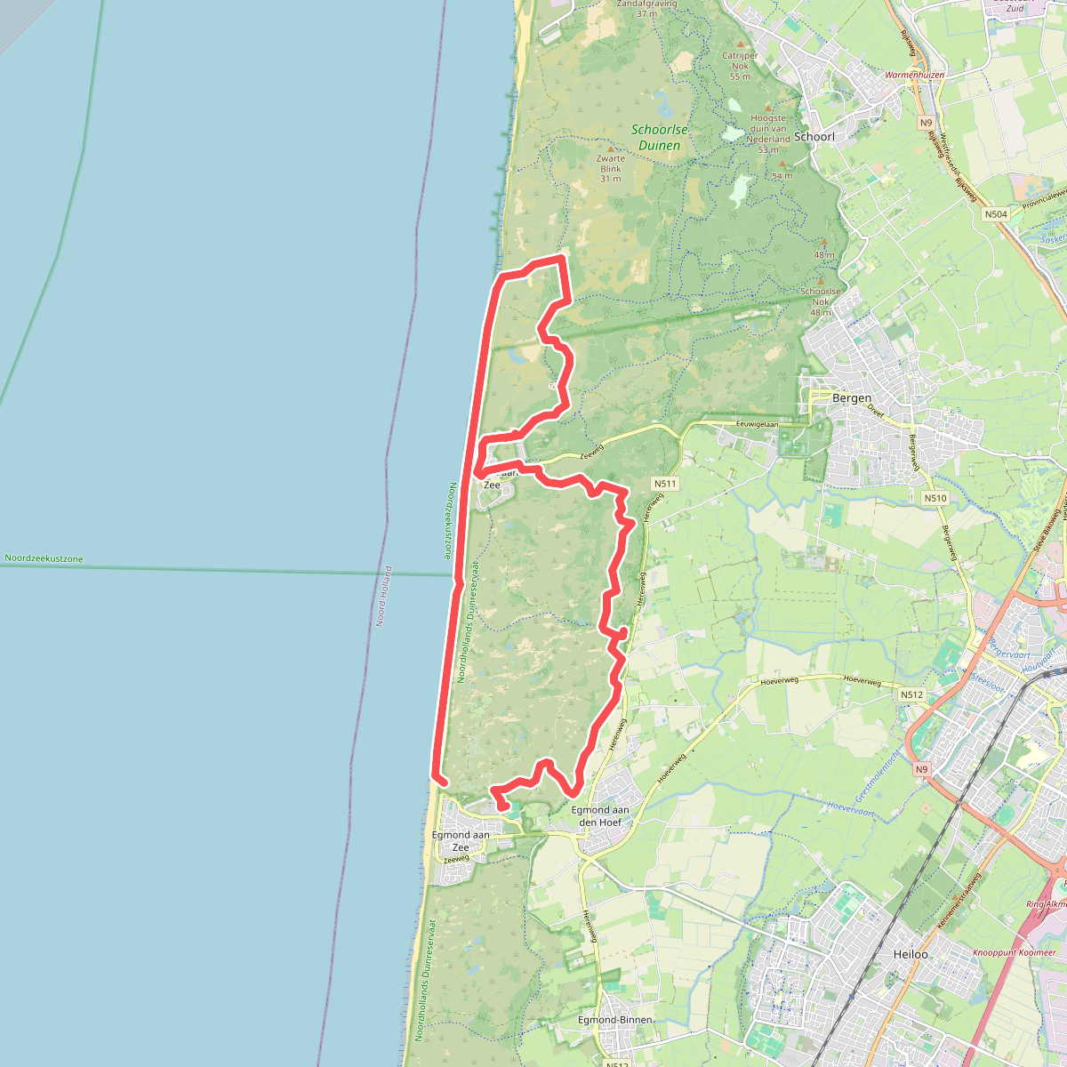Wandelmarathon Egmond 2025