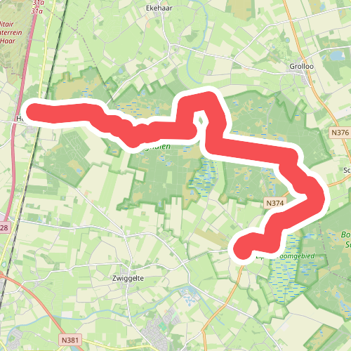 Elp - Hooghalen · Drenthepad etappe 19