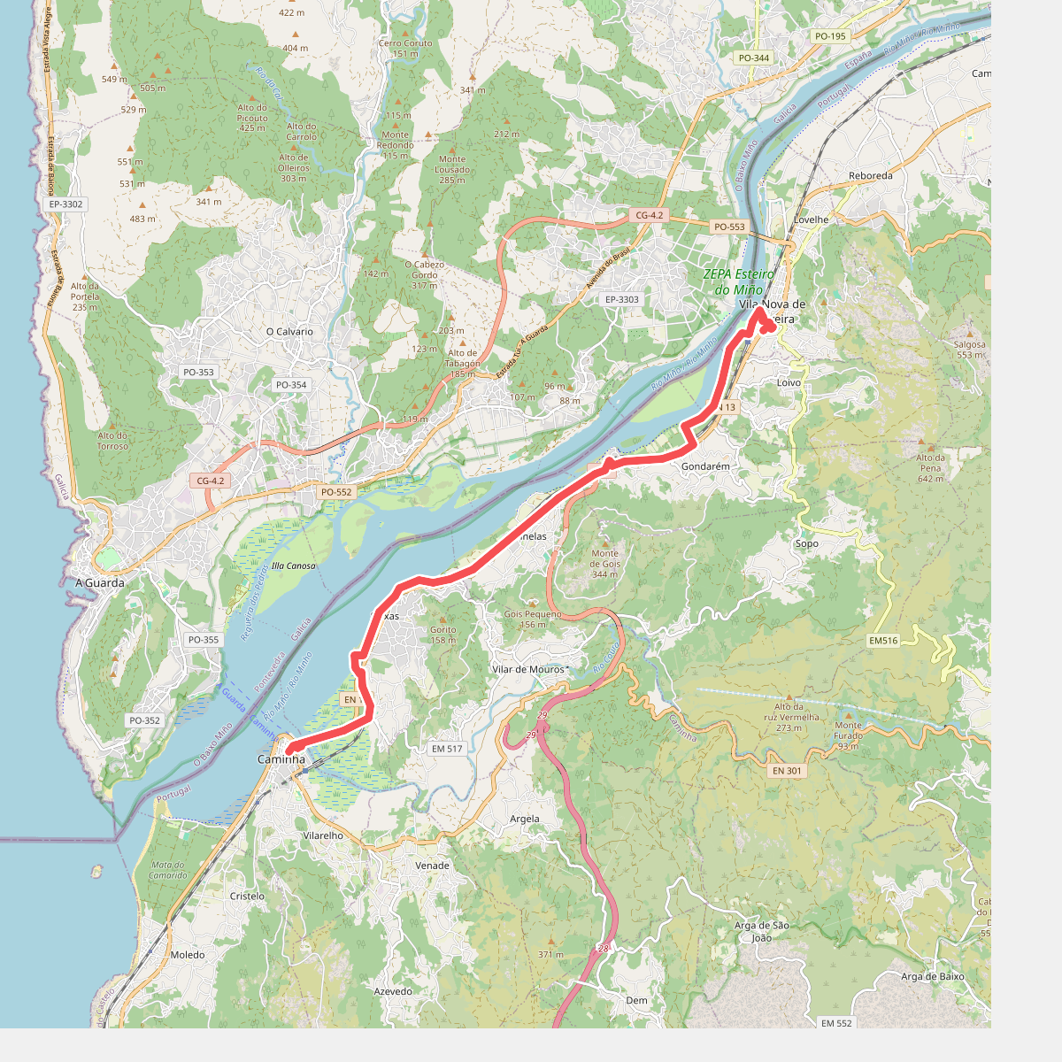 Camino Caminha - Vila Nova de Cerveira