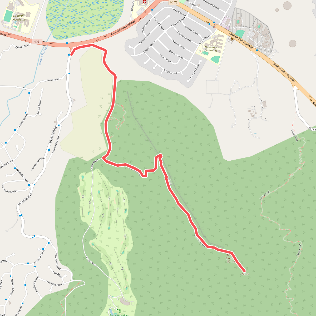 Mt. Olomana Trail (Three Peaks)