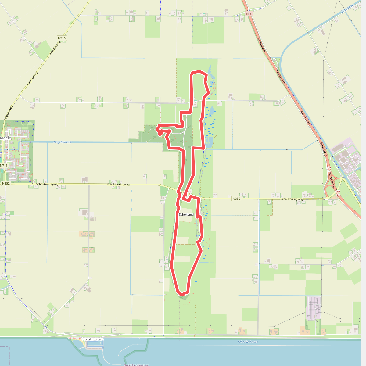 Pionierspad dagwandeling B