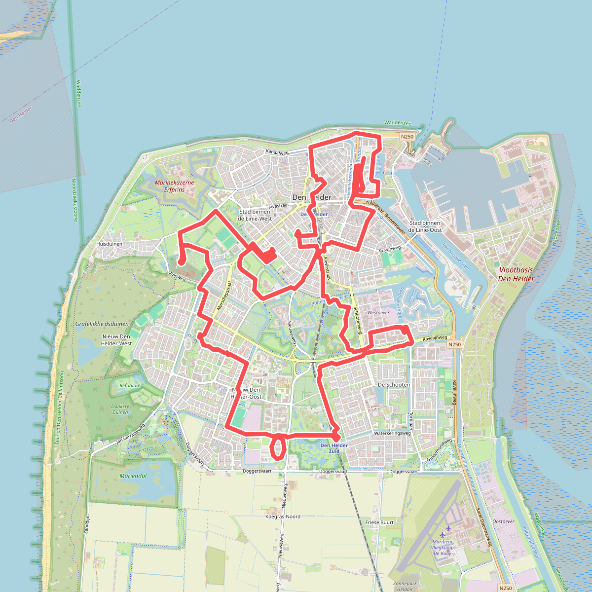 de halve van Den Helder