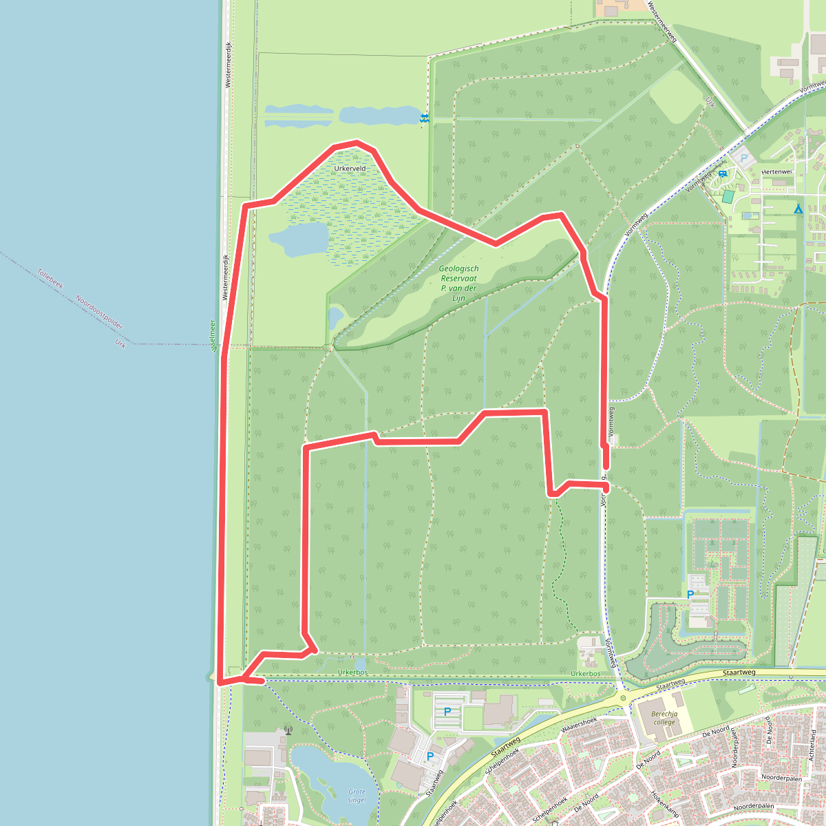 Urkers keienroute