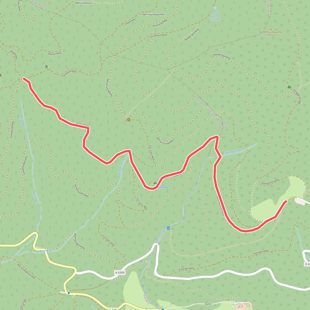Rehhütte - Hagenmatt