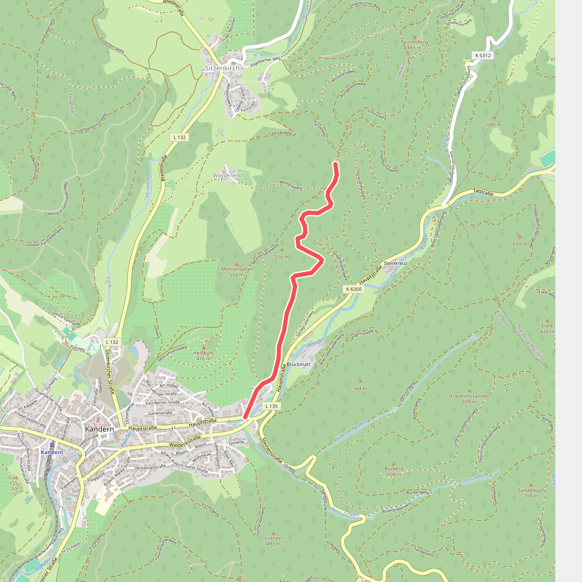 Kandern Edelmatt - Langenebene
