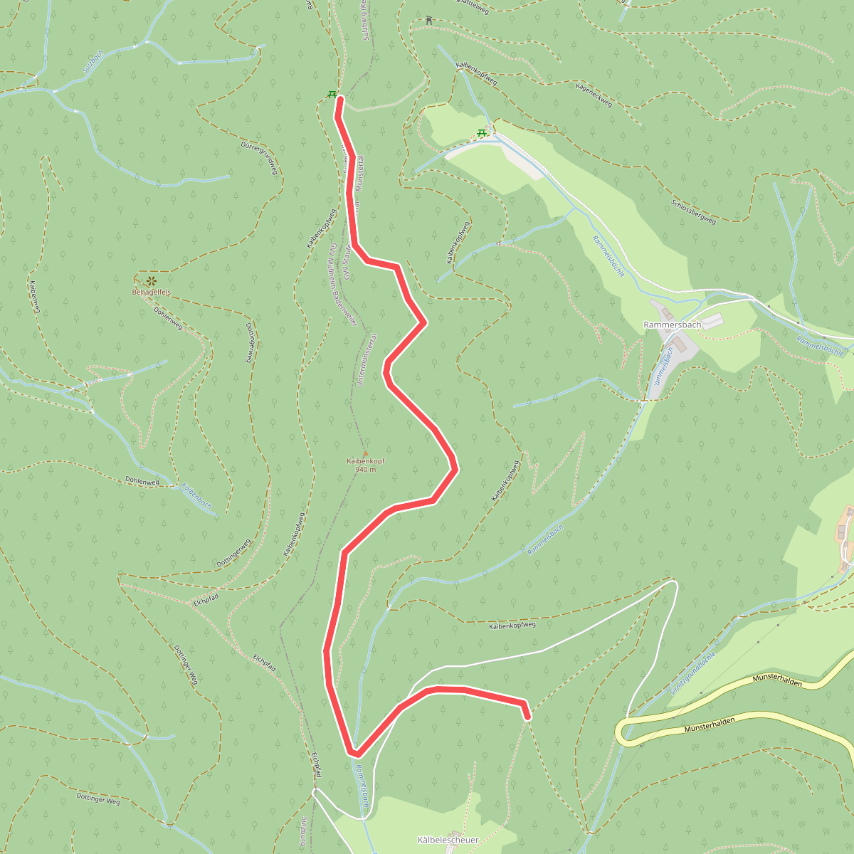 Gutmännerspass - Sirnitzgrund