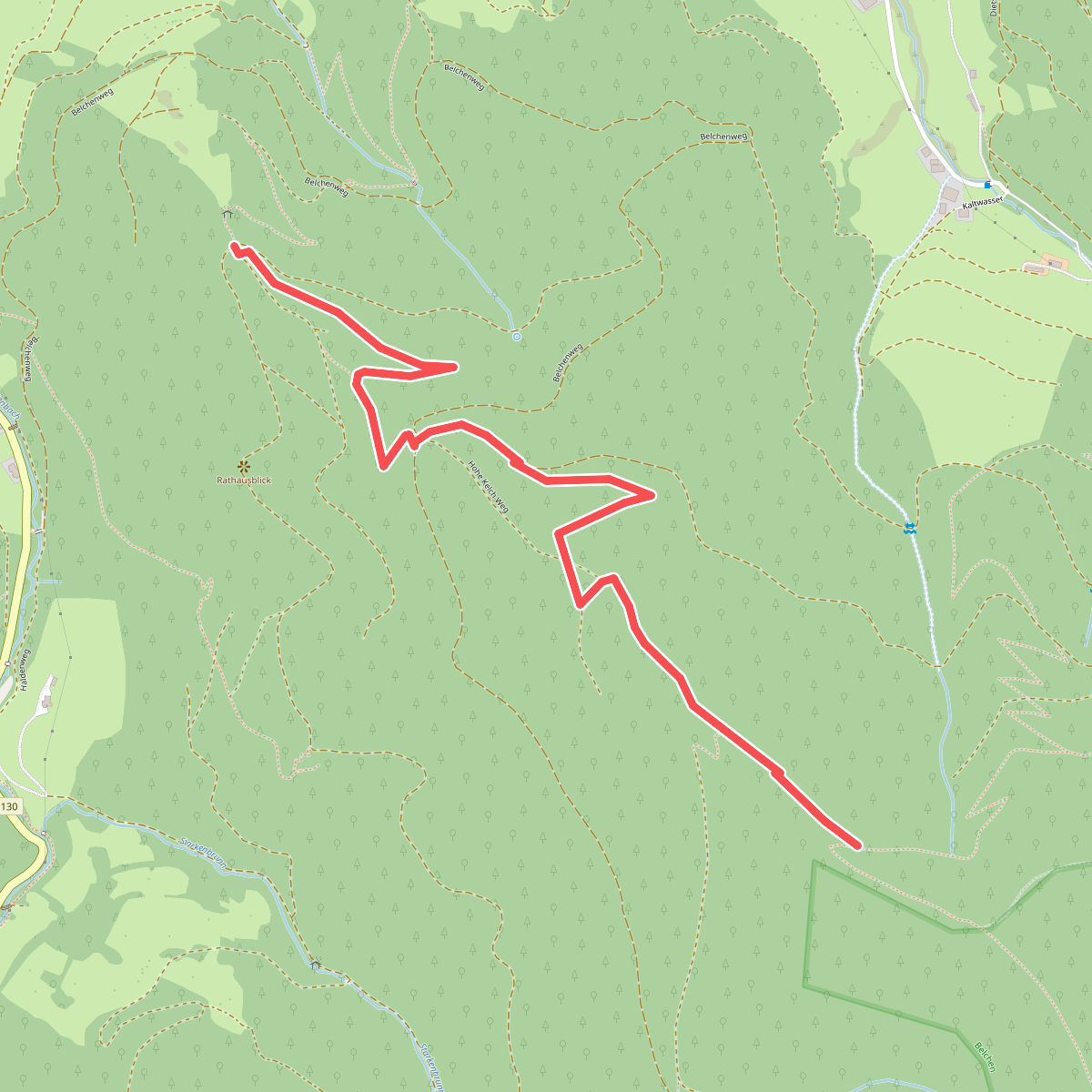 Langecker Weide - Feuersteinfelsen