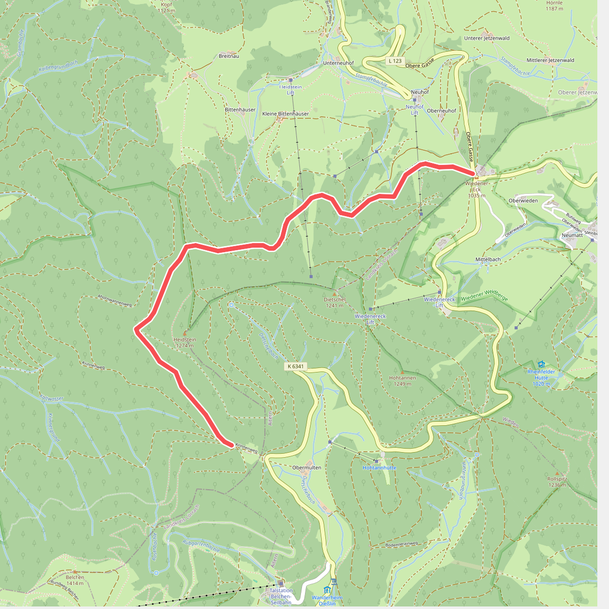 Wiedener Eck - Krinne