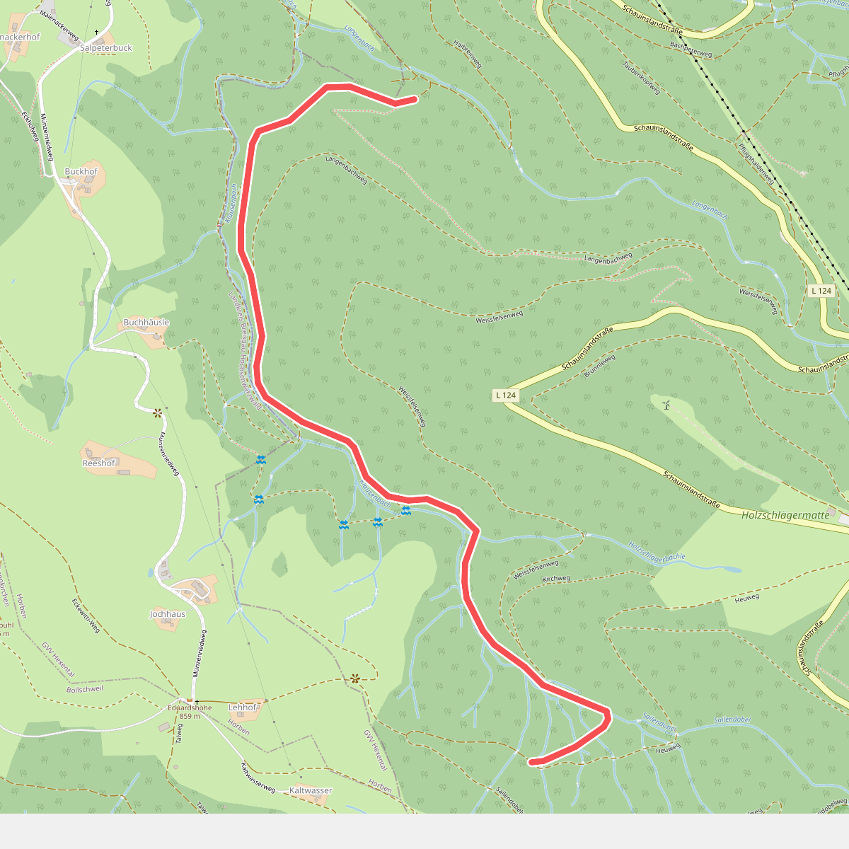 Langenbachhütte - Heuweg