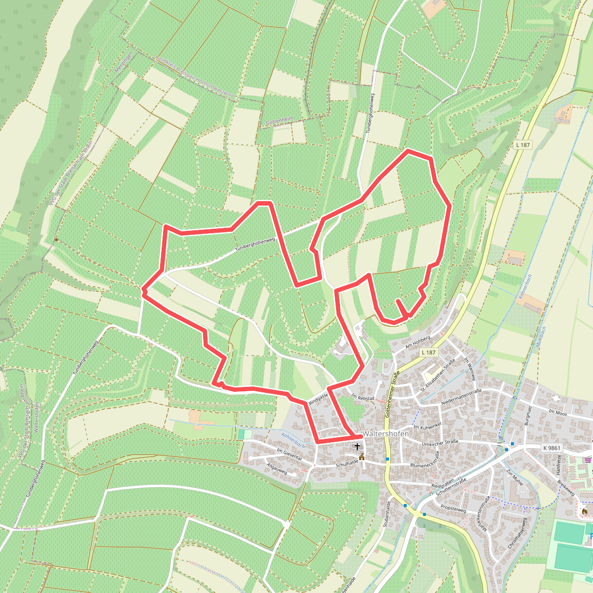 Panoramapfad Nord Waltershofen