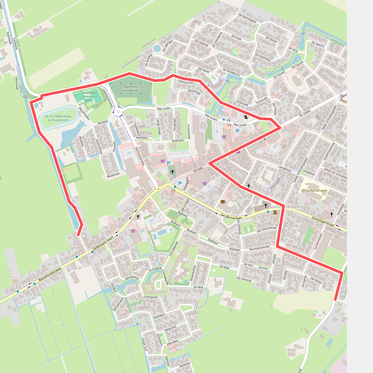 Boelenslaan - Surhuisterveen · Westerkwartierpluspad etappe 20