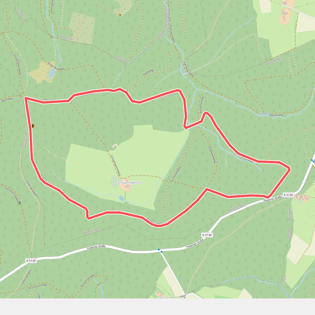 Nordic Walking Freiamt - Leichte Runde