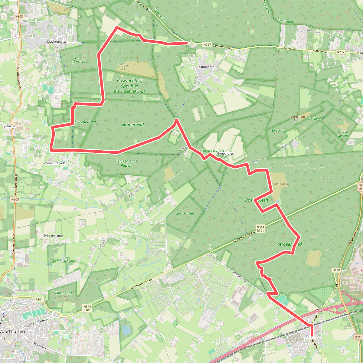 Boeschoten · Groene Halte etappe 3