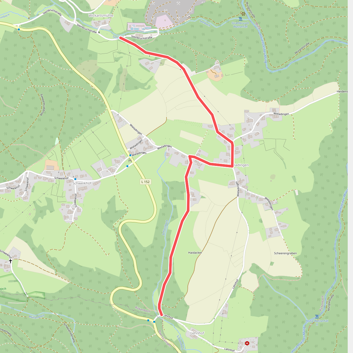 Lehnhof - Beim Steinbruch