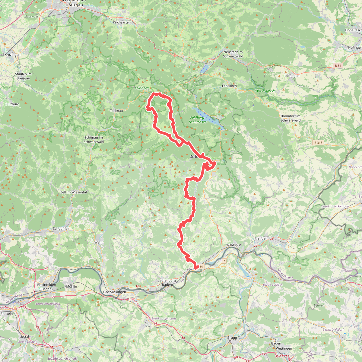 Albsteig Schwarzwald