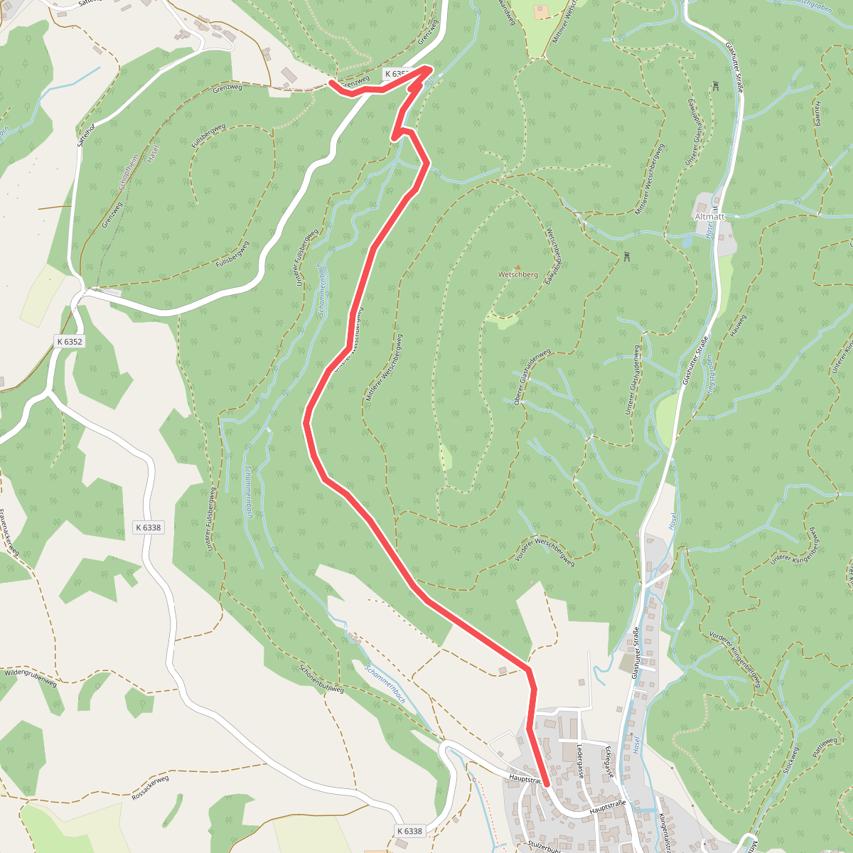 Füllsberg - Hasel Oberdorf