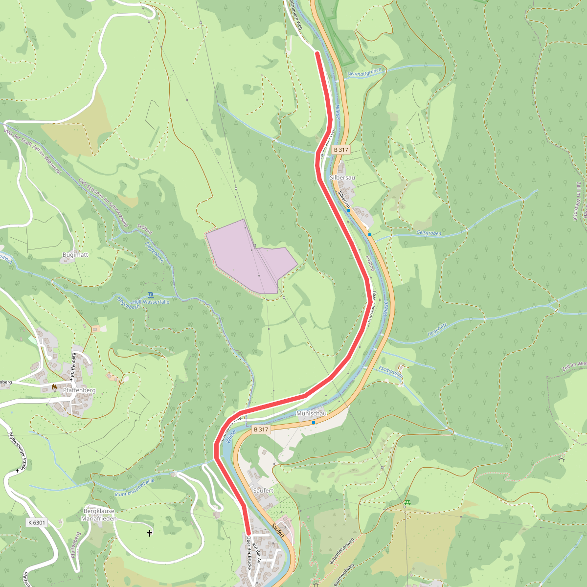 Mambach Au - Silbersau