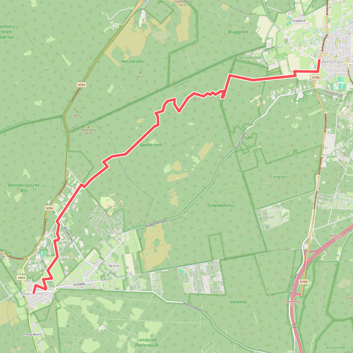 Spelderholt · Groene Halte etappe 7