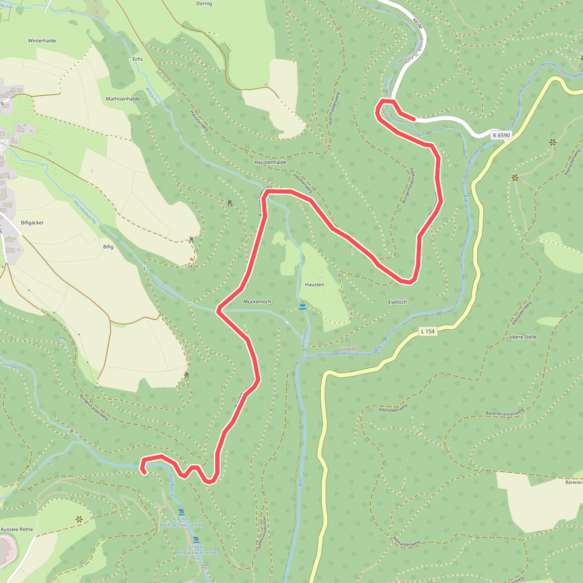 Hornstollen - Rappenfelsen