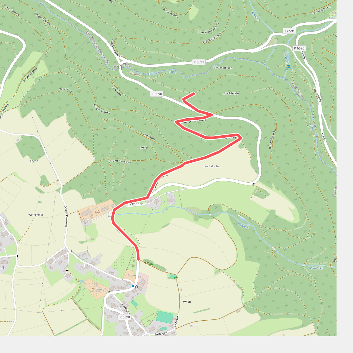 Oberhölzle - Schloßfelsen