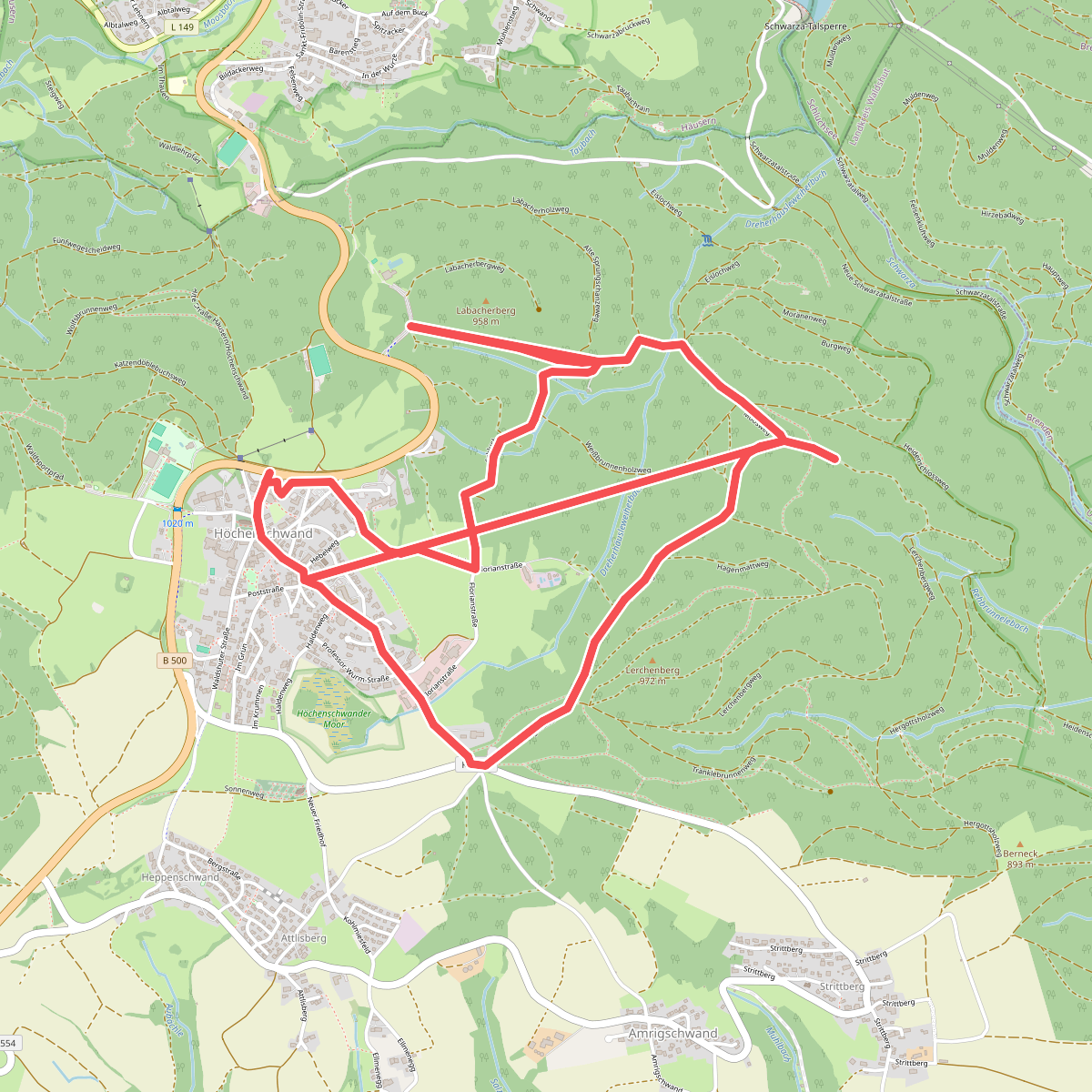 Dreihäusleweiher-Tour