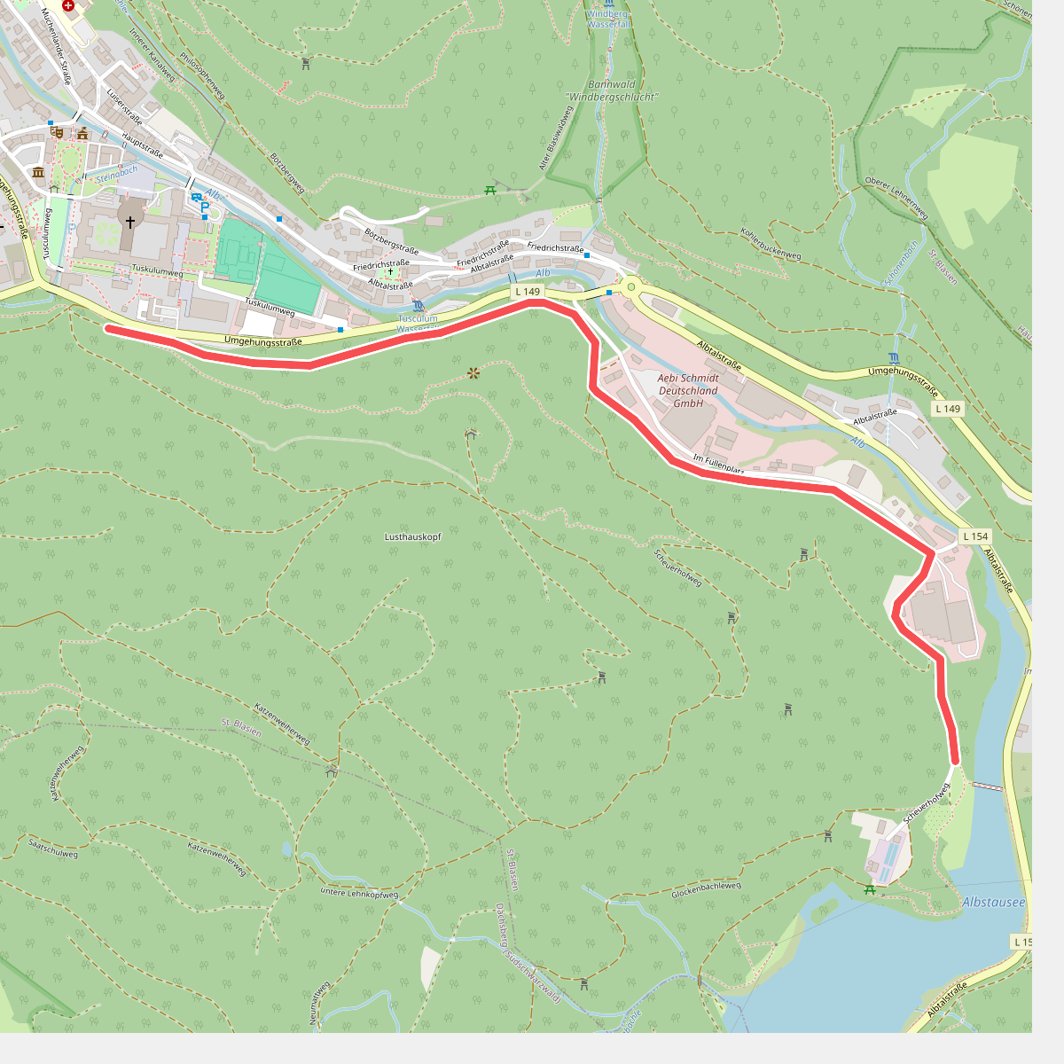 Albseesteg - Weißenbergweg